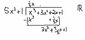 Writing down the steps described above