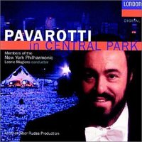 Pavarotti in Central Park