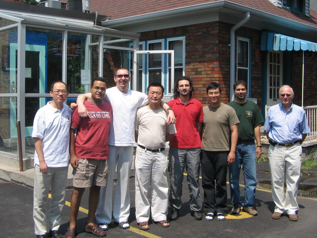 August 2005 - Celebrating Lei's graduation