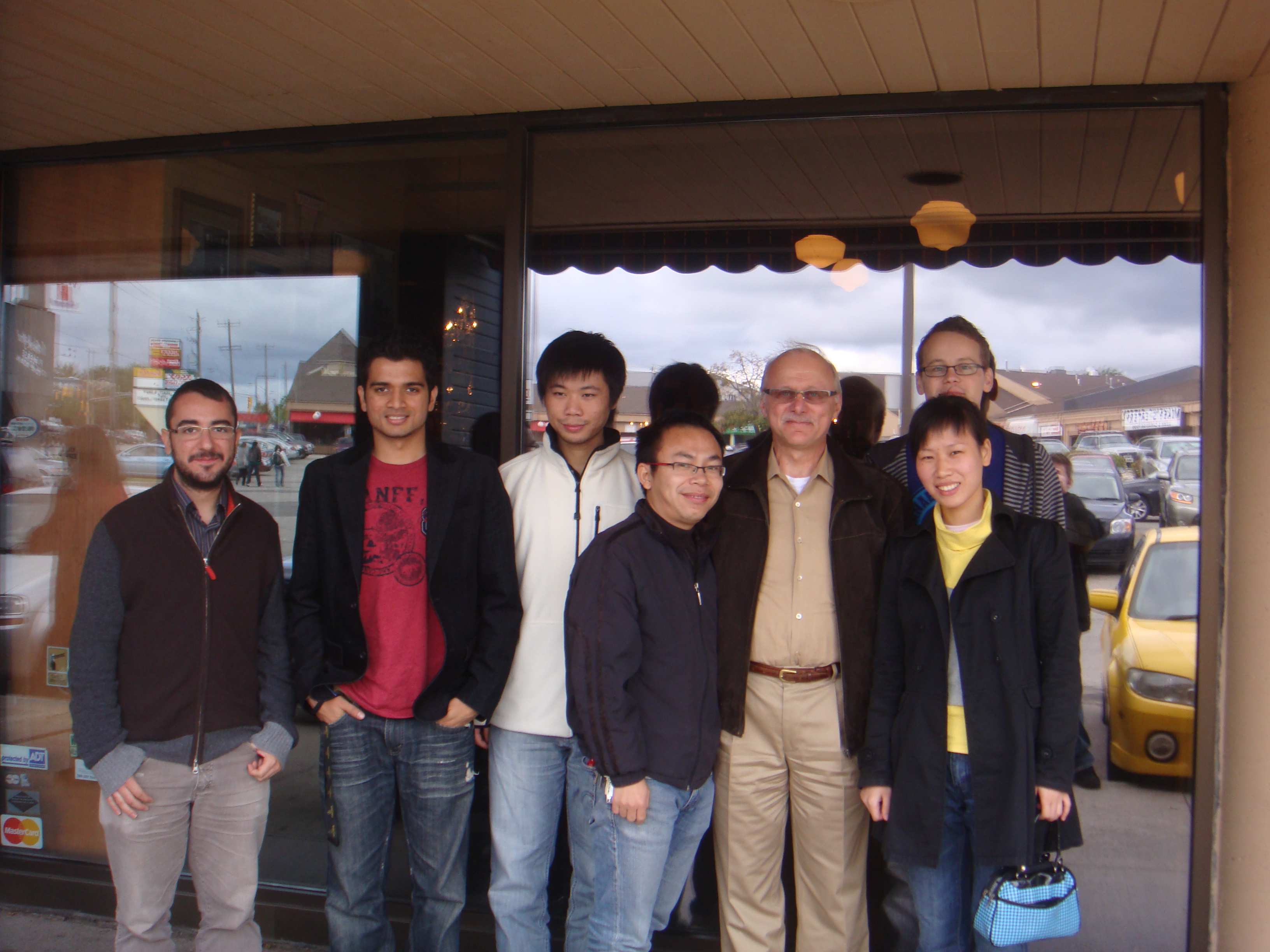 September 2009 - Amod's graduation and Tao's welcome lunch