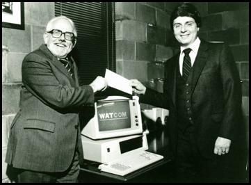 This in 1984 commemorates the sale of WATSOFT Products, by UW, to WATCOM