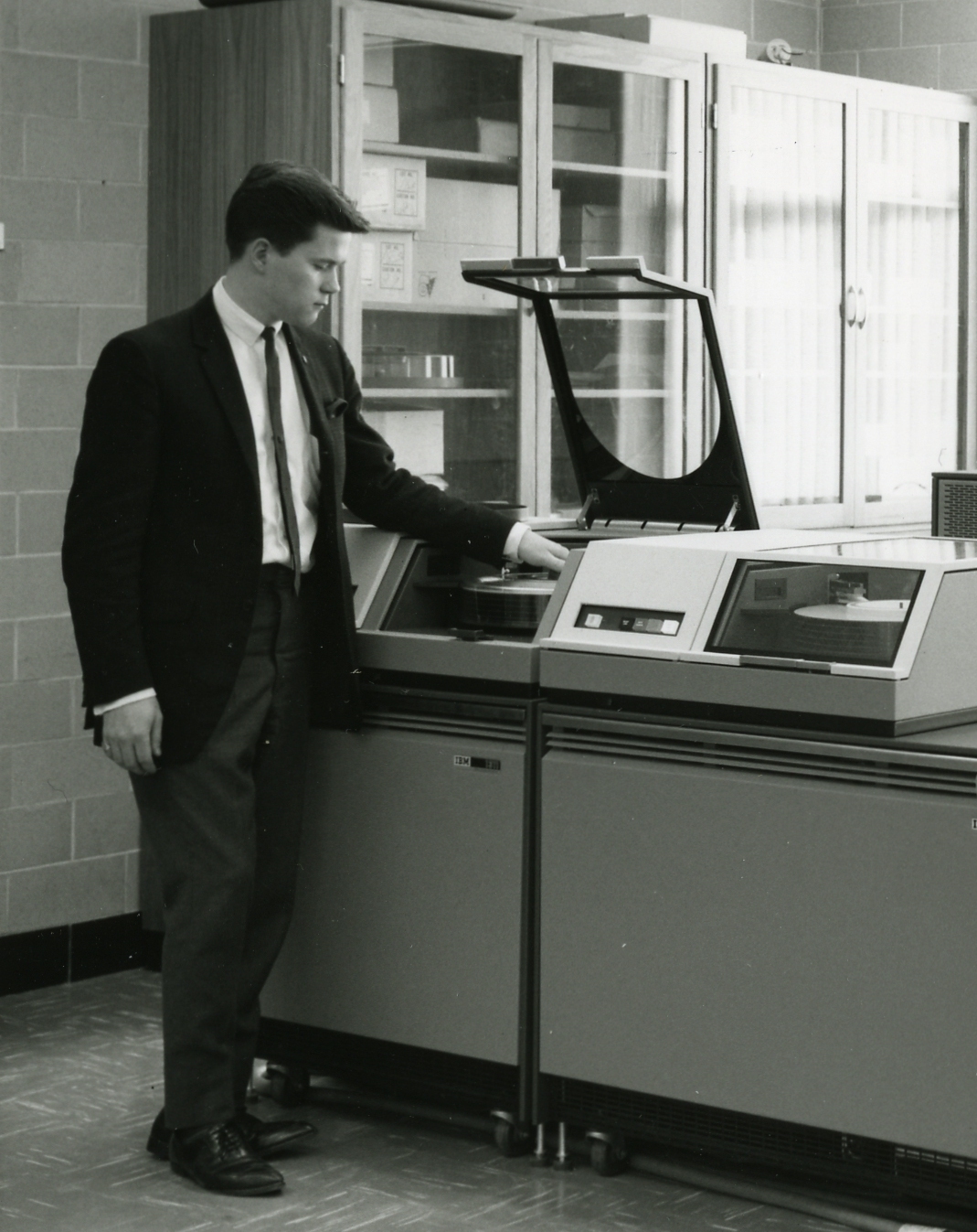Jim Mitchell, shown here, was one of the four Waterloo Undergraduates who, in 1965, wrote the first Watfor compiler for the IBM 1620.