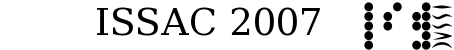 ISSAC 2007
