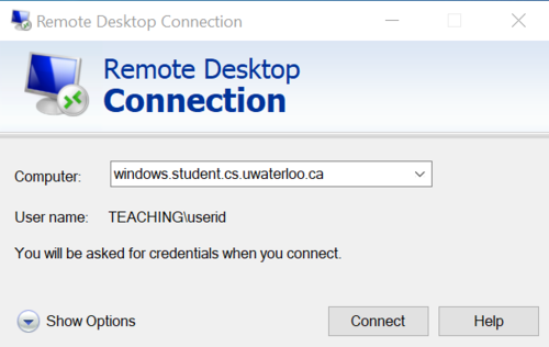 remotedesktopconnection