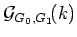 $\mathcal{G}_{G_0, G_1}\!(k)$
