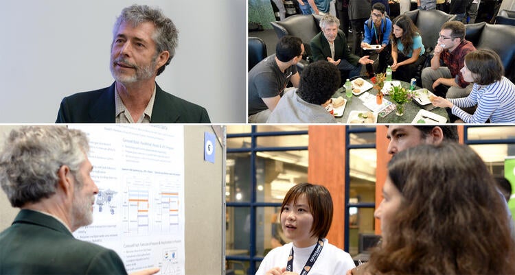photo collage of Cheriton Research Symposium