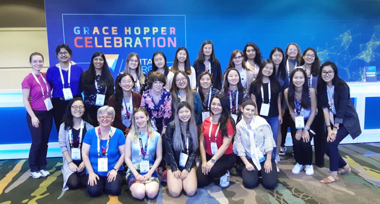 image of Grace Hopper Conference atttendees