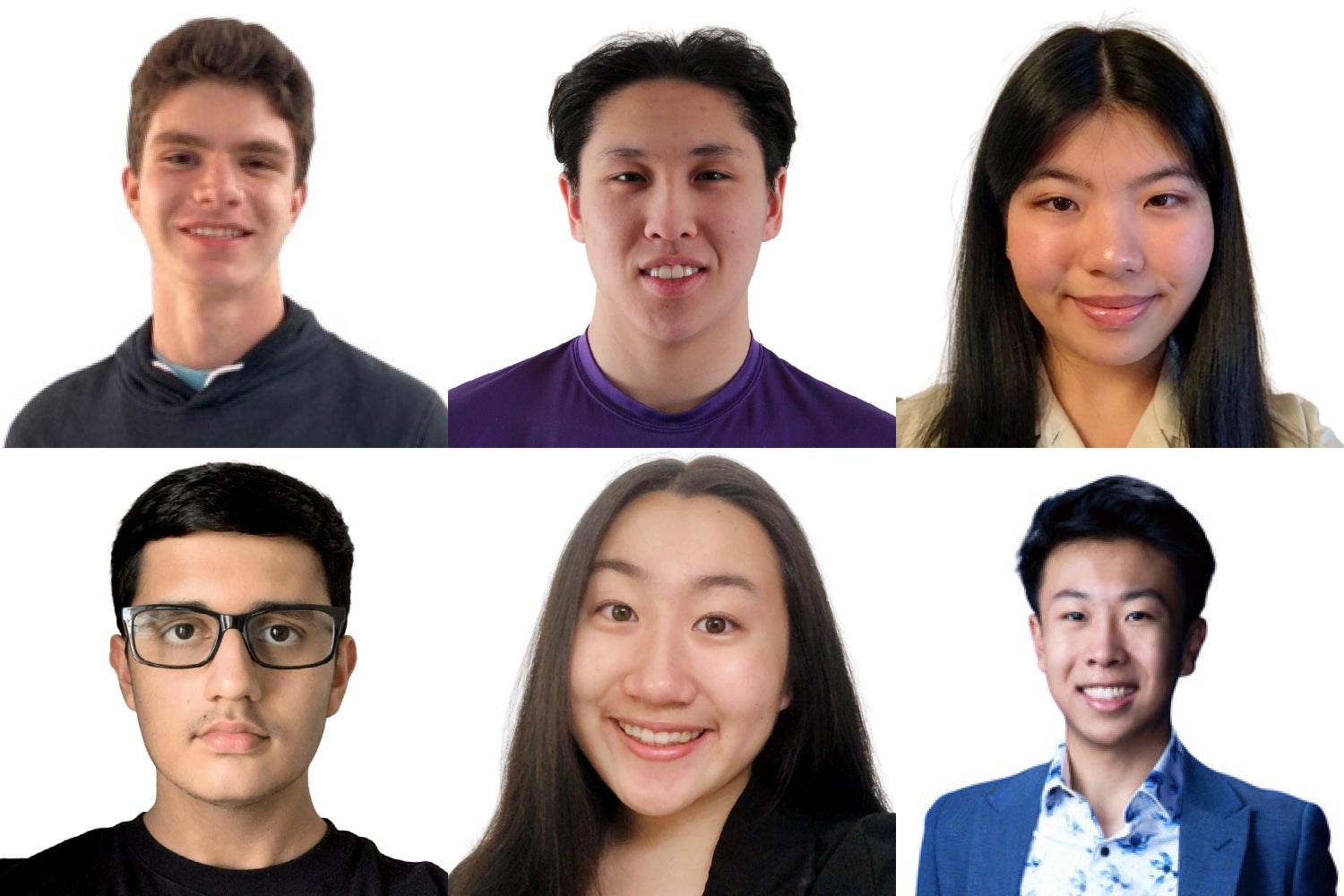 composite photo of 2022 Schulich Leaders who will be studying computer science and software engineering