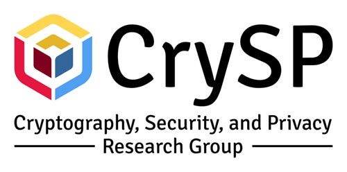 Cryptography, Security, and Privacy research group logo
