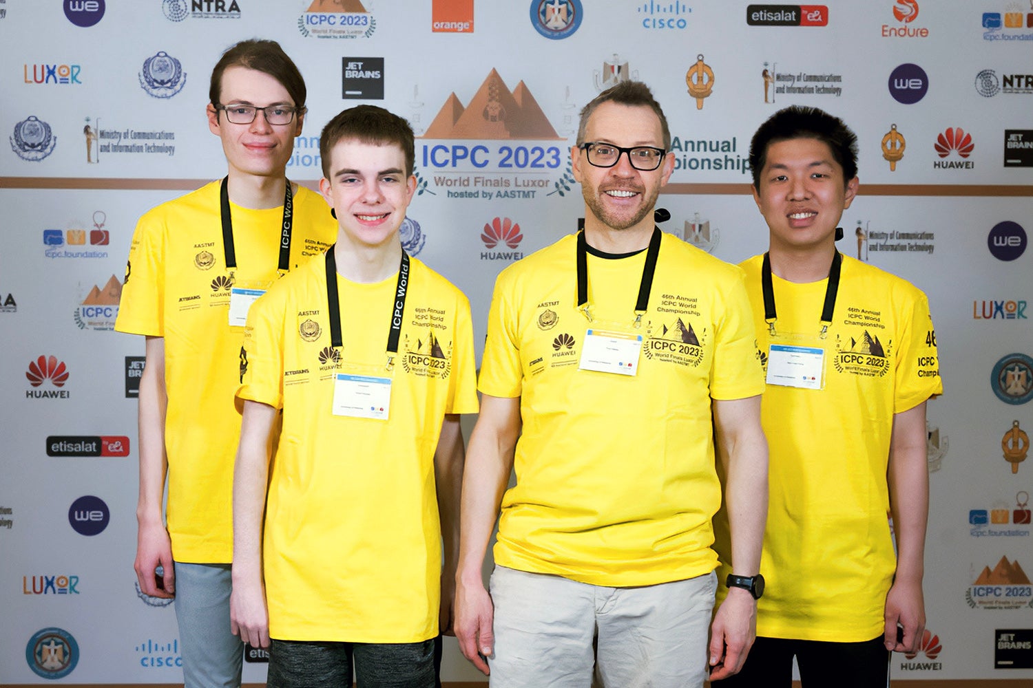 photo of Waterloo’s team at the 46th ICPC World Finals