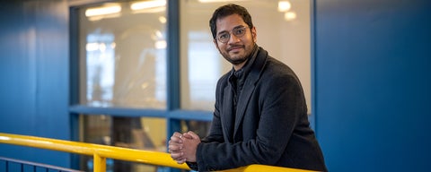 Vasisht Duddu in Davis Centre