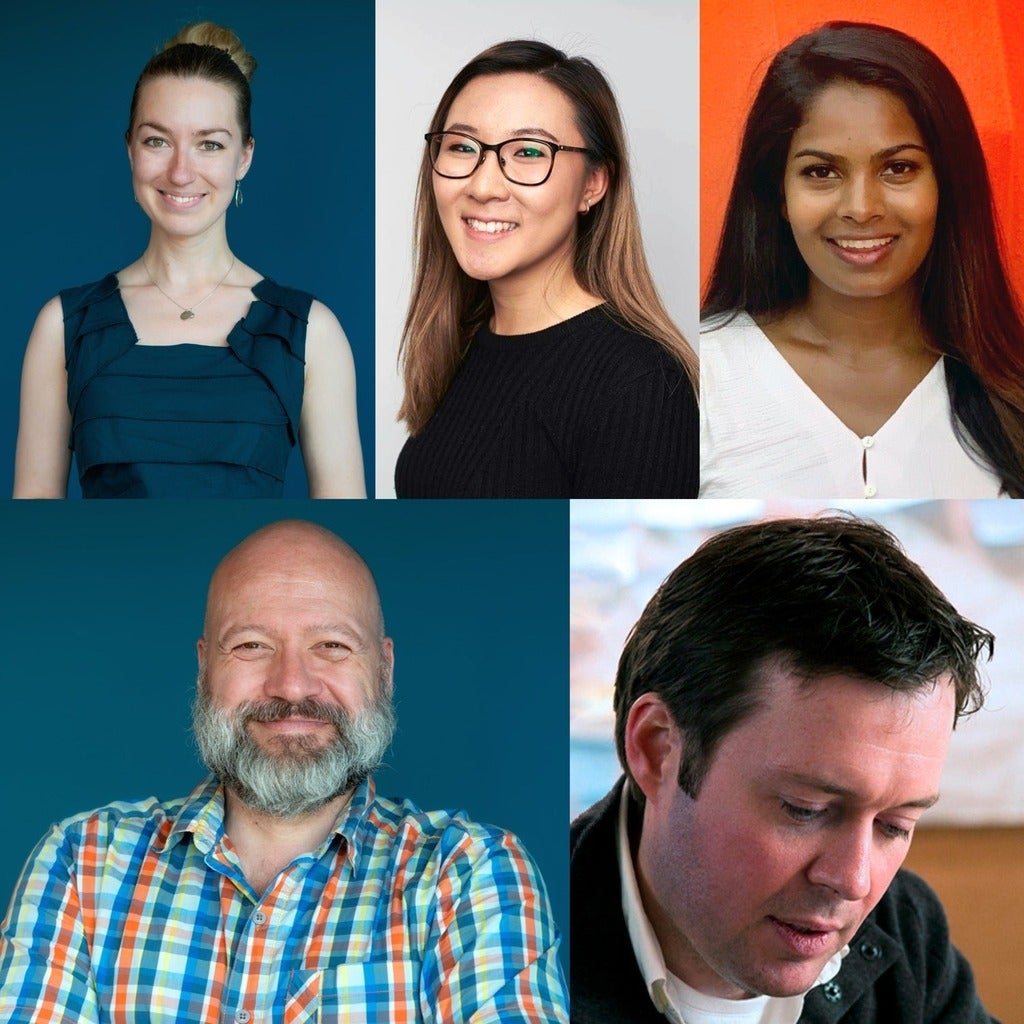 photoof Anastasia Kuzminykh, Jenny Sun, Niv Govindaraju, Jeff Avery, Ed Lank