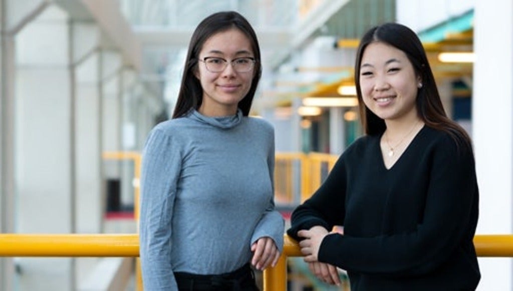 photo of Lena Nguyen and Anne Chung