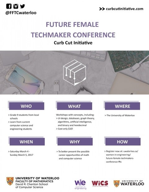 Future Female Techmakers Conference flyer