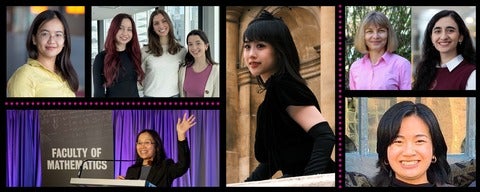 collage of Waterloo CS women researchers and entrepreneurs 