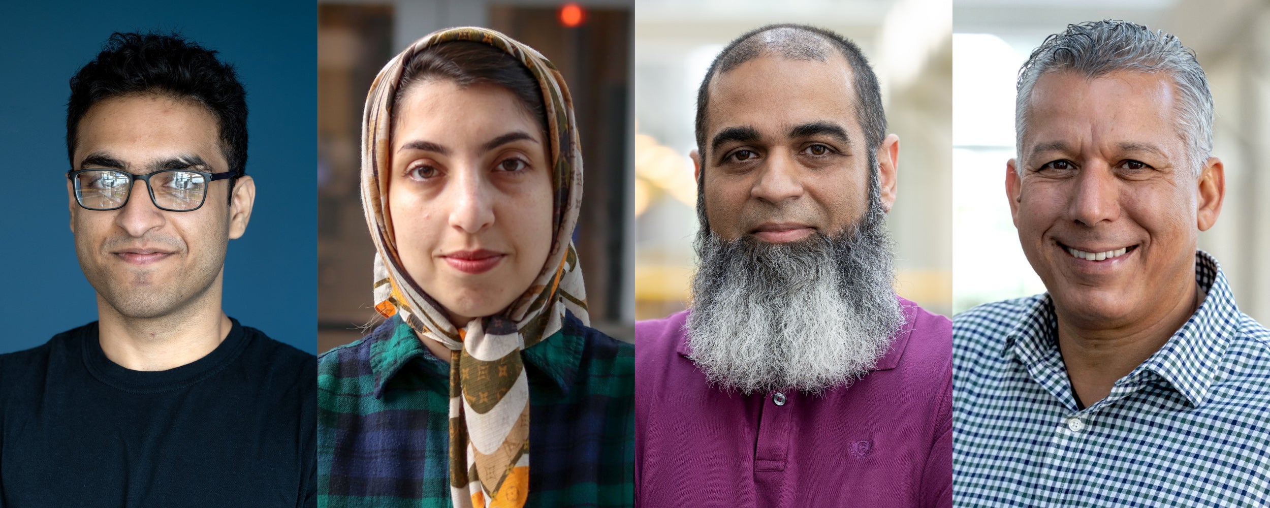L to R: Muhammad Sulaiman, Mahdieh Ahmadi, Mohammad A. Salahuddin, Raouf Boutaba