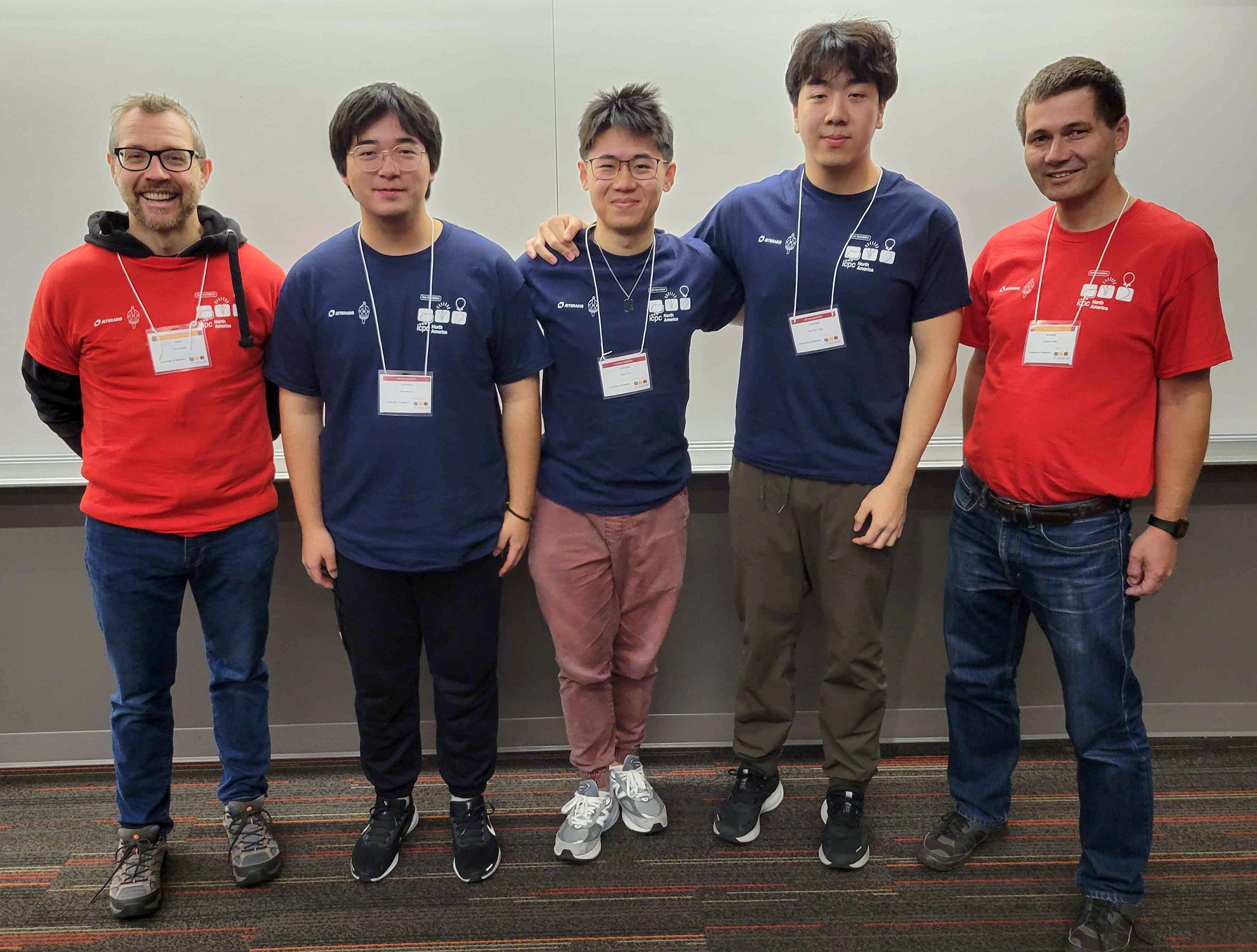 Professor Troy Vasiga, Maxwell He, Kevin Guo, Kevin Yang, Professor Ondřej Lhoták