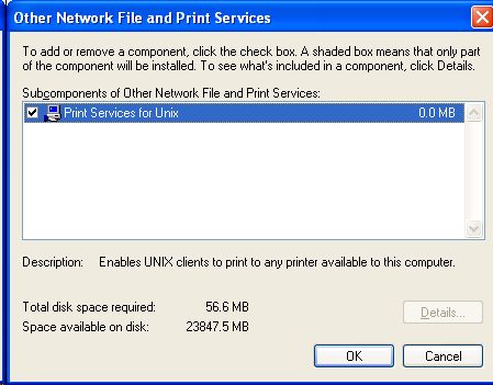 Print Service For Unix