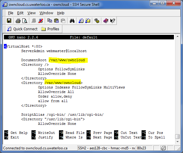 HTTP Document Root