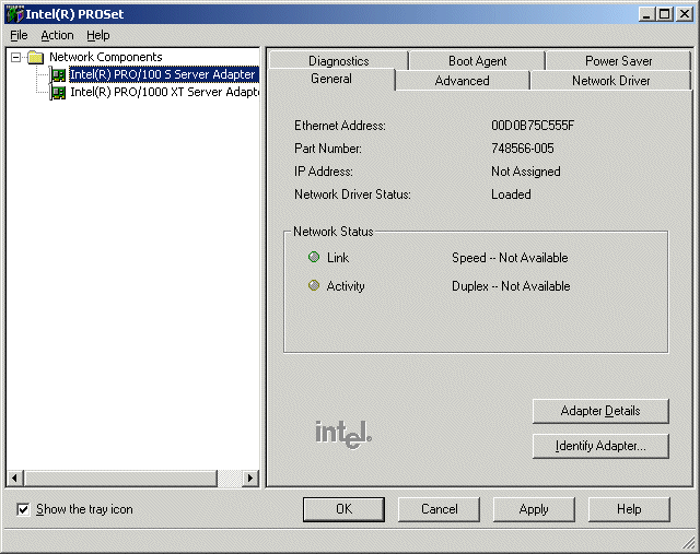 Intel proset adapter configuration utility настройка