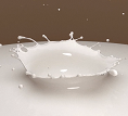 milk crown splash