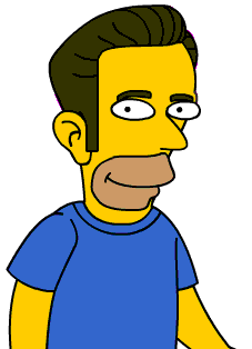Dave Tompkins (Simpsonized)