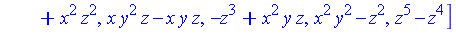 [y*z^3-z^3, -x*z^2+x*z^3, y*x*z^2-x*z^2, -z^4+x^2*z^2, x*y^2*z-x*y*z, -z^3+x^2*y*z, x^2*y^2-z^2, z^5-z^4]