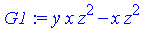 y*x*z^2-x*z^2