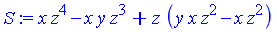x*z^4-x*y*z^3+z*(y*x*z^2-x*z^2)