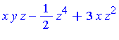 x*y*z-1/2*z^4+3*x*z^2