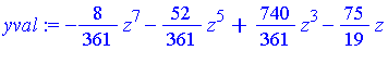 -8/361*z^7-52/361*z^5+740/361*z^3-75/19*z