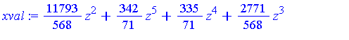 11793/568*z^2+342/71*z^5+335/71*z^4+2771/568*z^3+14473/284*z-10691/284