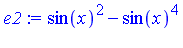 sin(x)^2-sin(x)^4