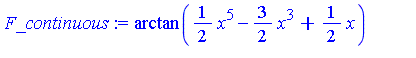 arctan(1/2*x^5-3/2*x^3+1/2*x)+arctan(x^3)+arctan(x)