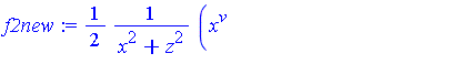 1/2*x^v*MeijerG([[], []], [[1/2*v, -1/2*v], []], 1/4*b^2*x^2)/(x^2+z^2)