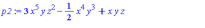 3*x^5*y*z^2-1/2*x^4*y^3+x*y*z+x^4*y^2*z^4-x^4*y^3*z^3-3/4*x^3*z^5+3/4*x^3*y*z^4+1/4*x^2*z^7-1/4*x^2*z^6*y-4/5*x*z^4+4/5*x*y*z^3