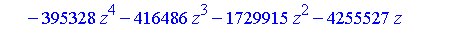 1/142*(-402144*z^5-395328*z^4-416486*z^3-1729915*z^2-4255527*z+3122438)^(1/2), -1/142*(-402144*z^5-395328*z^4-416486*z^3-1729915*z^2-4255527*z+3122438)^(1/2)