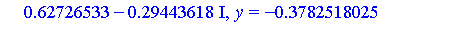 [x = -7.23329153, y = 5.375957437, z = .4832574136], [x = -7.23329153, y = -5.375957437, z = .4832574136], [x = -.30941166, y = .4572819962, z = .5682422207], [x = -.30941166, y = -.4572819962, z = .5...