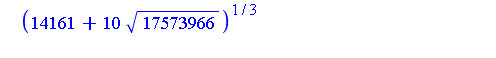 1/12+1/12*((-11*(14161+10*17573966^(1/2))^(1/3)+6*(14161+10*17573966^(1/2))^(2/3)-6954)/(14161+10*17573966^(1/2))^(1/3))^(1/2)+1/12*I*((22*(14161+10*17573966^(1/2))^(1/3)*((-11*(14161+10*17573966^(1/2...