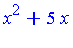 x^2+5*x