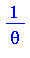 1/theta