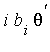 i*b[i]*theta^`'`
