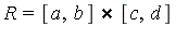 R = Typesetting:-delayCrossProduct([a, b], [c, d])