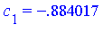 c[1] = -.884017