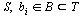 S, `in`(b[i], `⊂`(B, T))