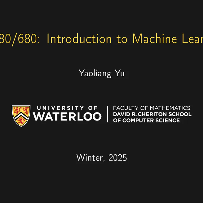 Introduction to Machine Learning