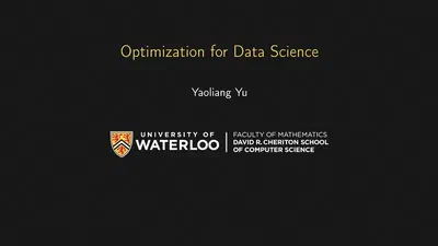 Optimization for Data Science featured image