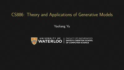 Theory and Applications of Generative Models featured image